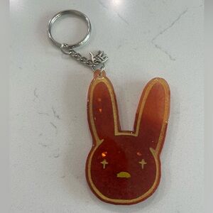 Bad Bunny Keychain Hand Made
